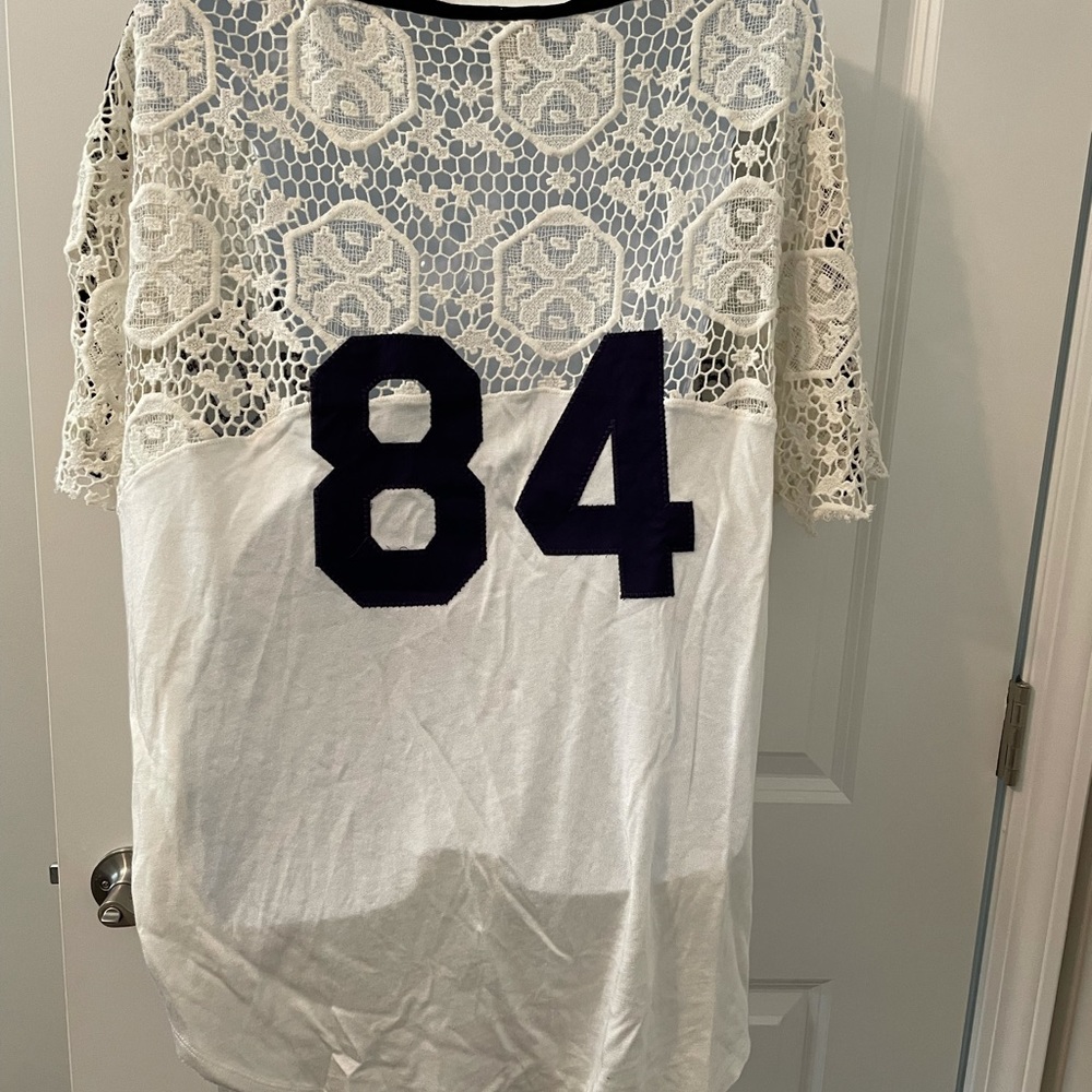 Free People Oversized baseball top